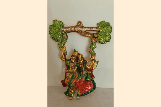 Meenakari Radha Krishna Swing