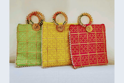 Ethnic Gota Pati Work Bag