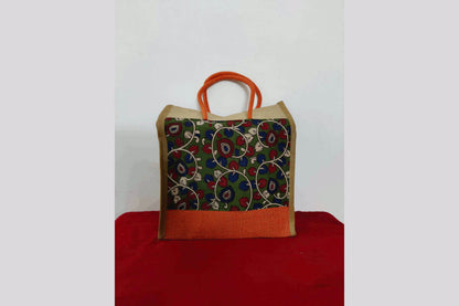 Jute Kalamkari Bag