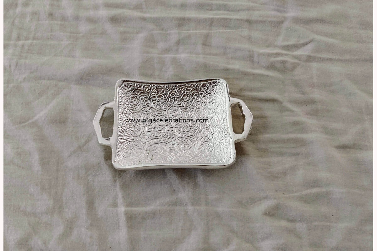 Mini Tray Silver, Return Gift Ideas for Housewarming