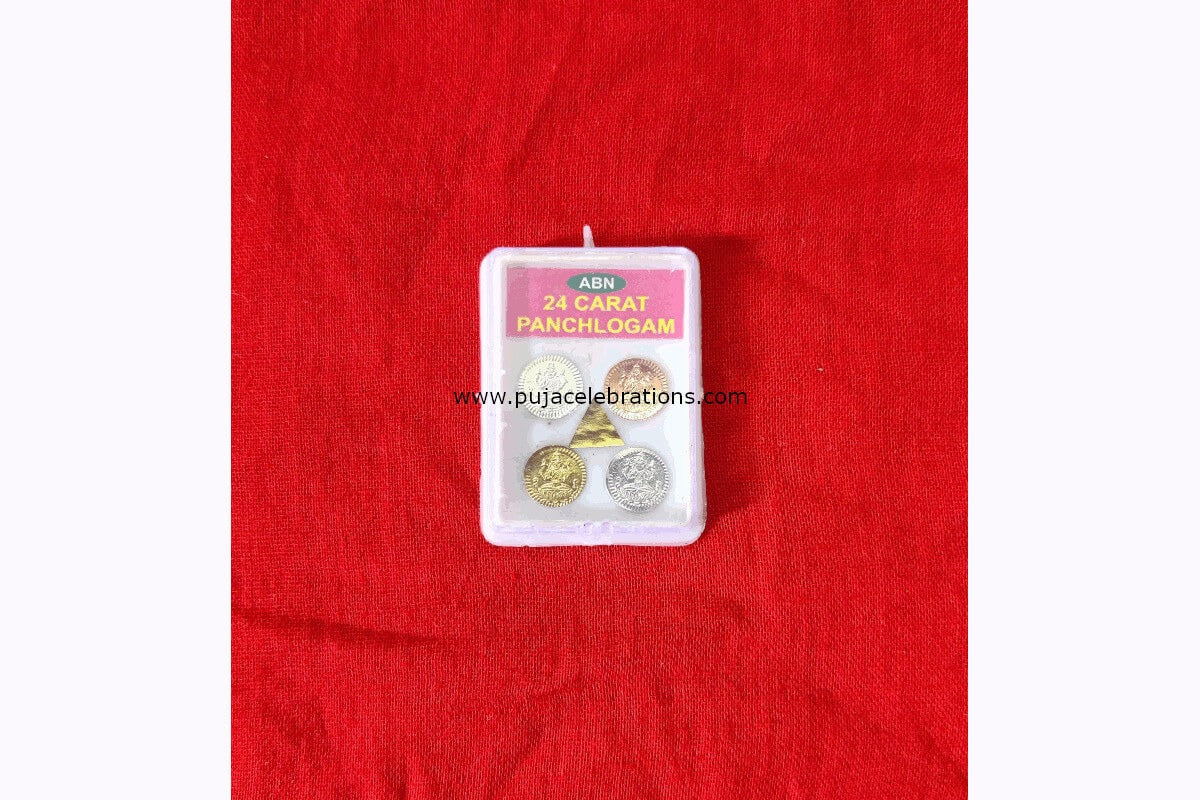 Pyramid Lakshmi Panchaloha Coins, Return gifts for pooja