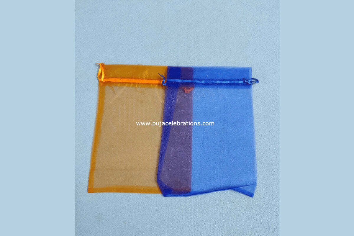 Plain Tissue Organza Potli Batwa