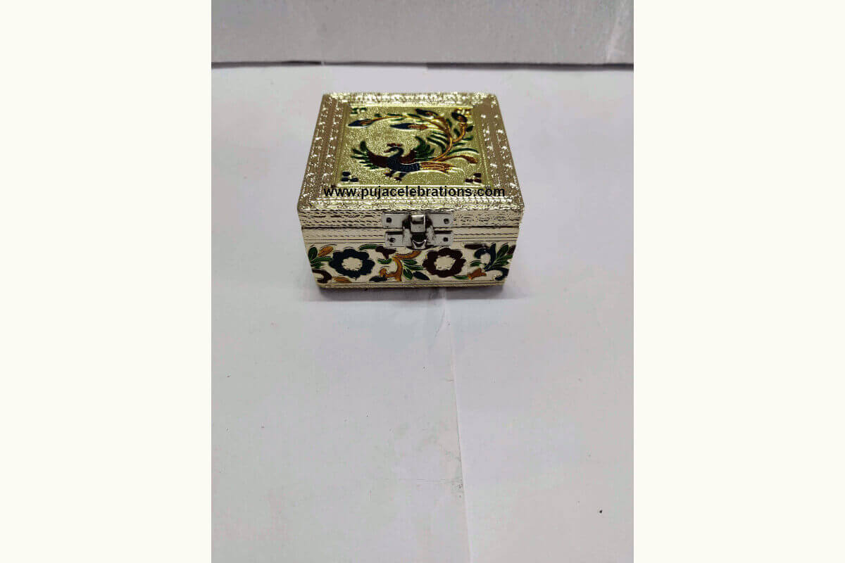 Meenakari Puja Jewel Box