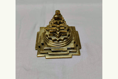 Folding Brass Mahameru Shree Yantra