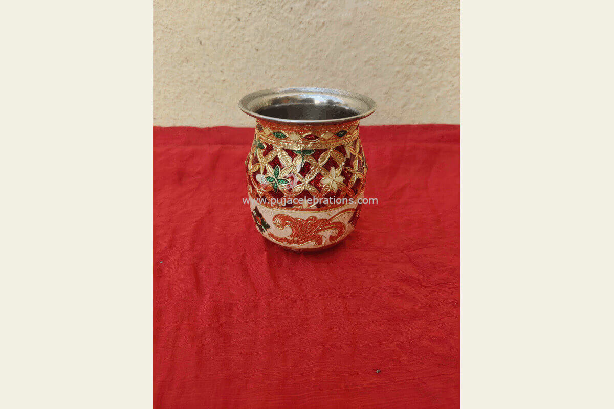 Meenakari Karva Chauth Set