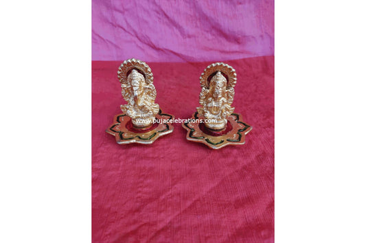 Meenakari Ganesha Lakshmi Set,Return Gifts Online