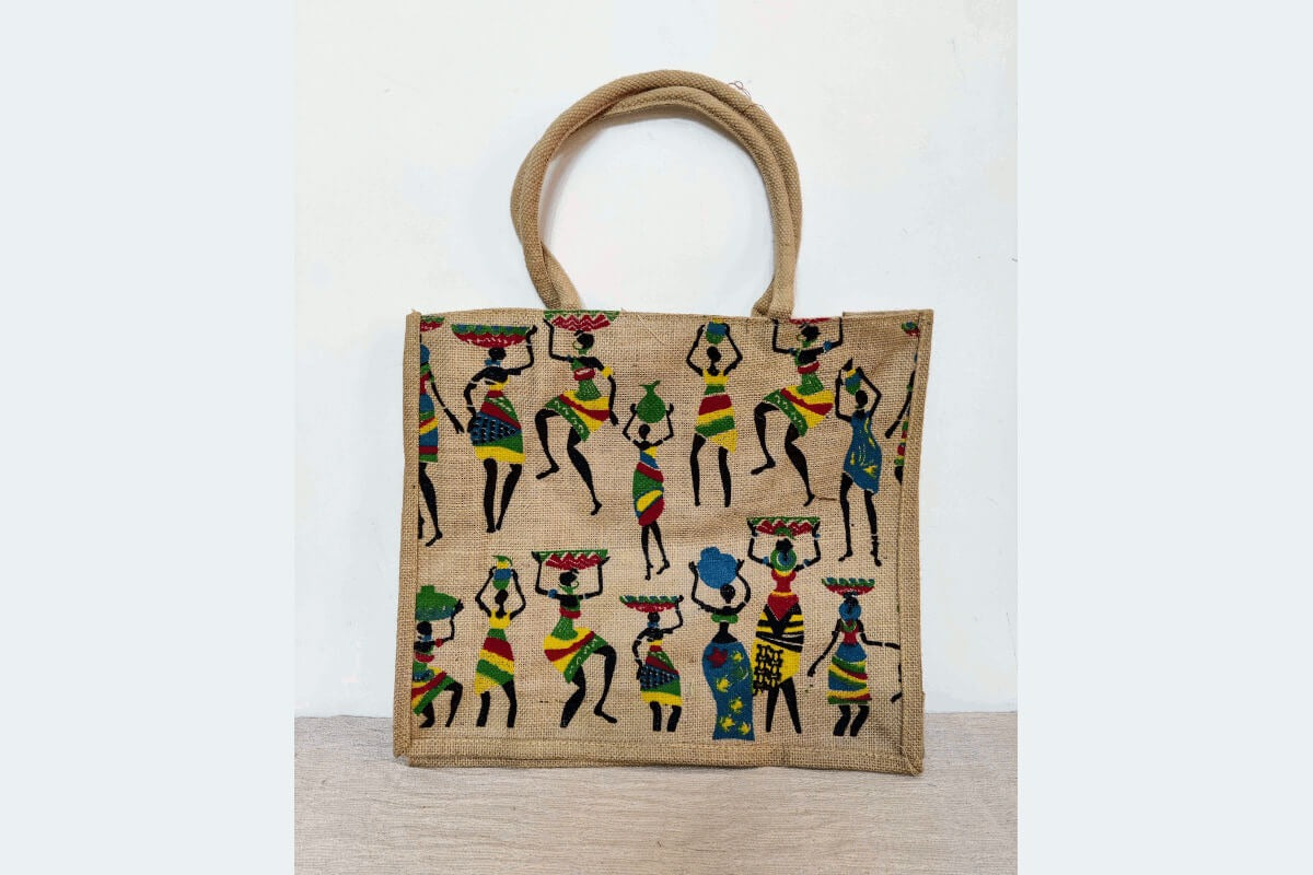 Jute Bag with Zip