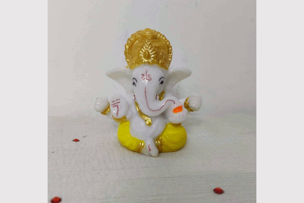 Mini Marble Dust Ganesha