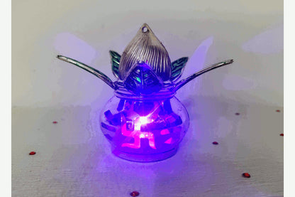 LED Kalash Meenakari Work