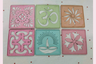 Rangoli Stencil 4x4, Home Decor gifts online