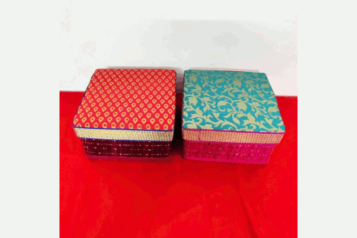 Square Brocade Korai Box