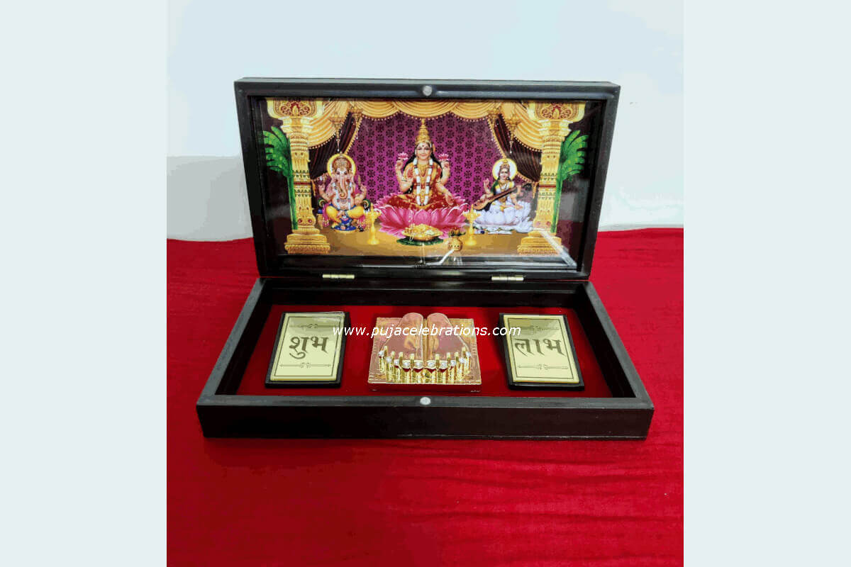 Lakshmi Ganesha Charan Box Online