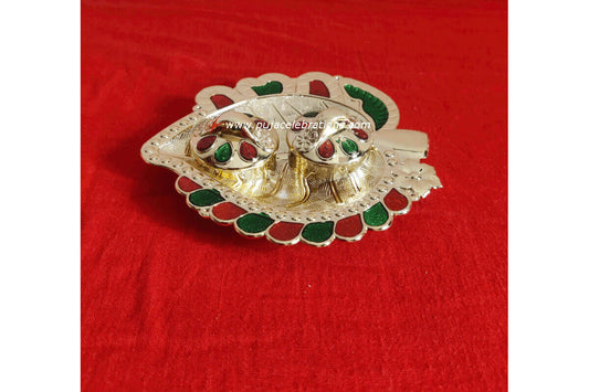 Leaf Shape Kumkum Platter