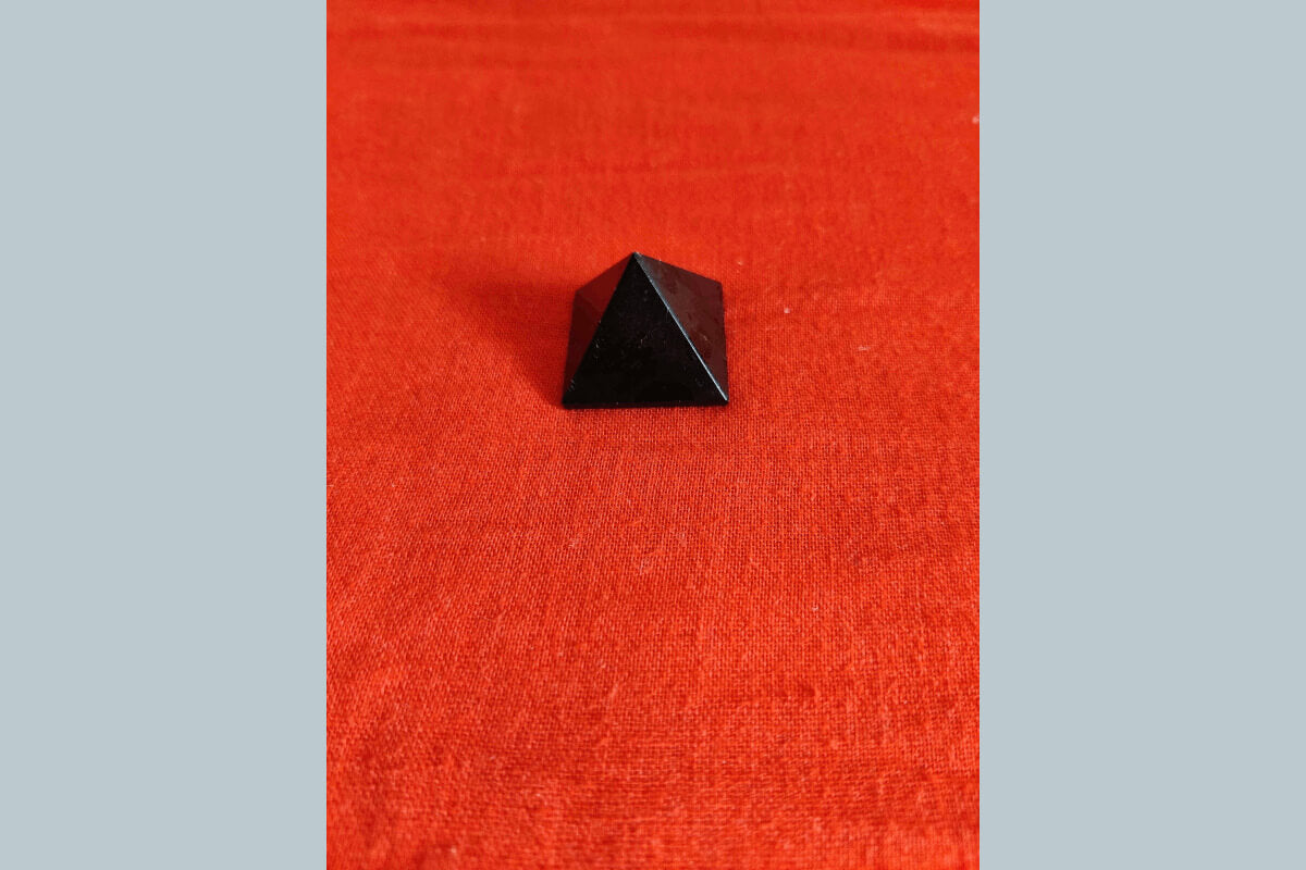 Black Pyramid Stone