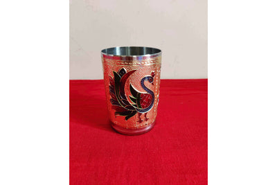 Meenakari Steel Glass