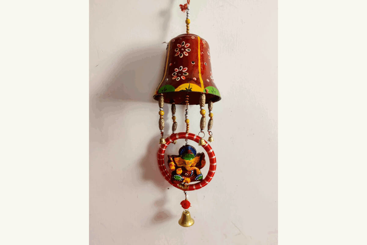 Ganesha Bell Hanging Big 