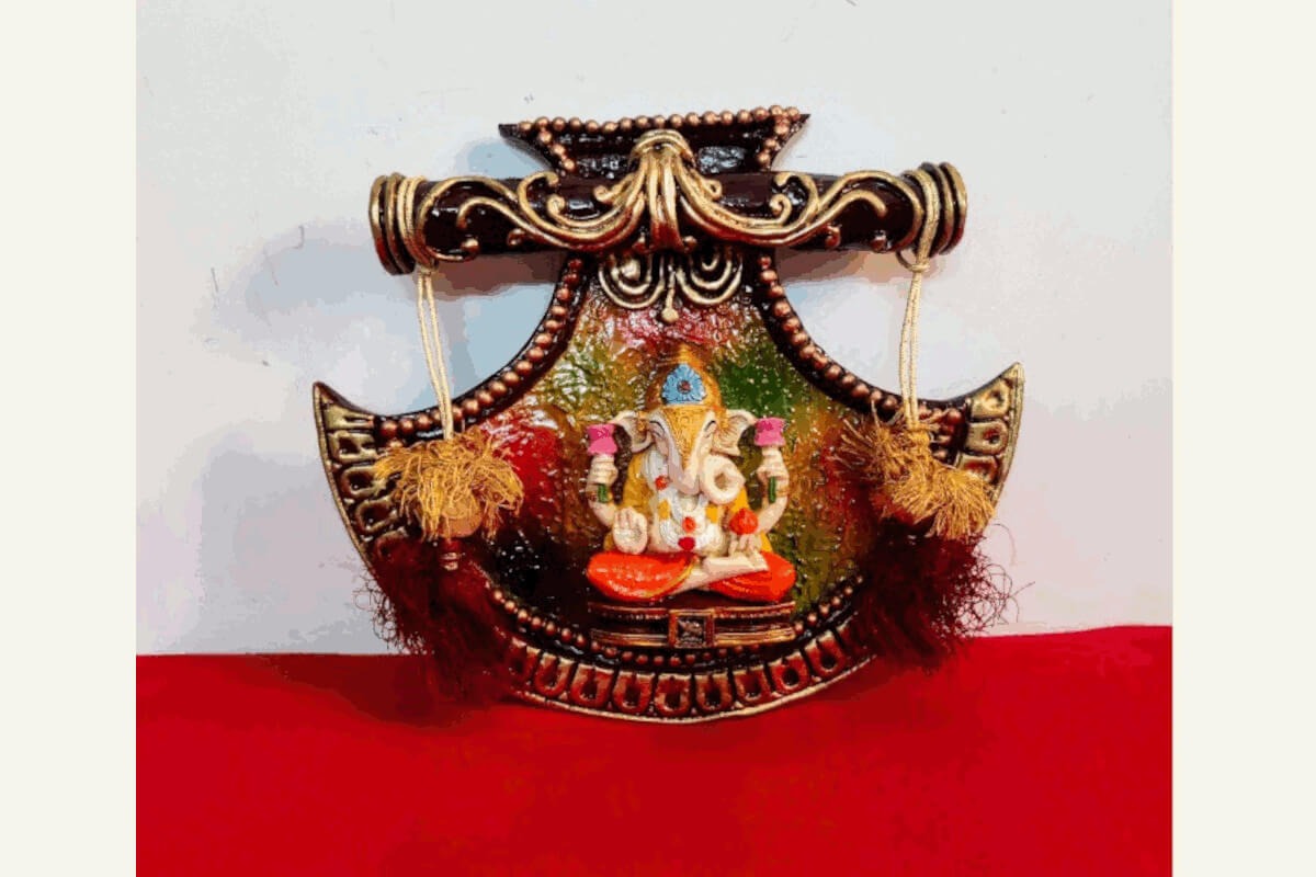 Pankh Ganesha Hanging. Best wedding gift