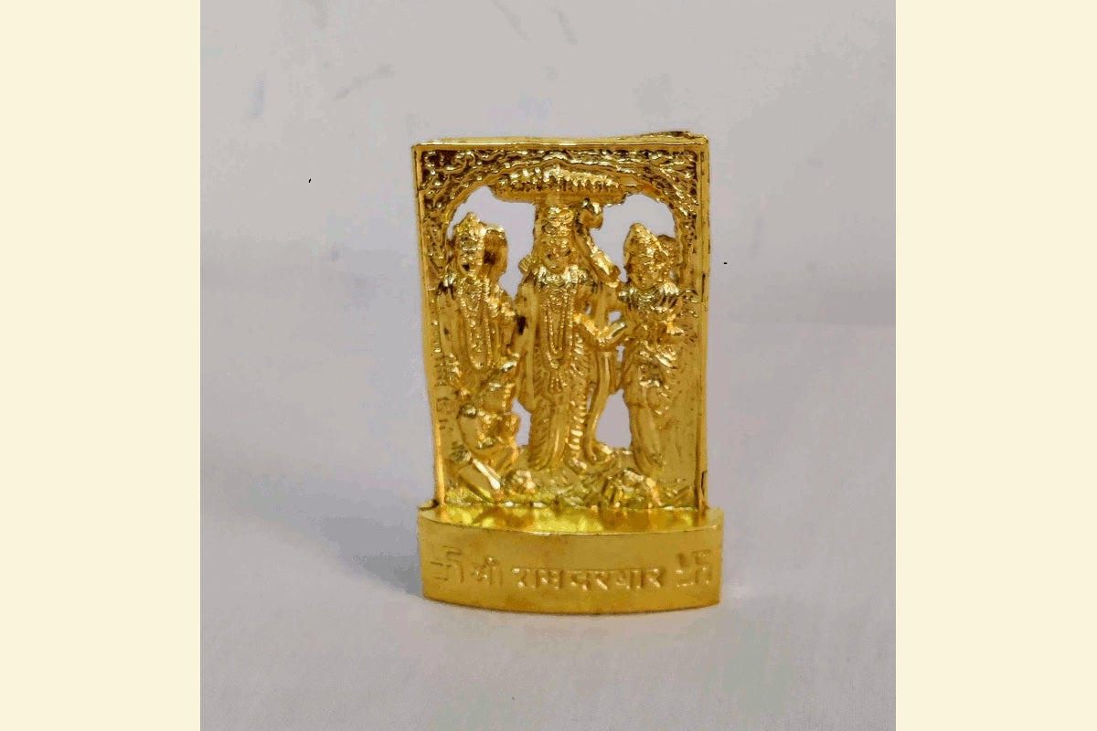 Ram Darbar Gold Standee Small