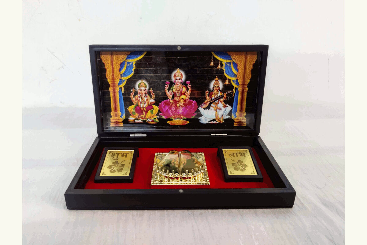 Lakshmi Ganesha Charan Box