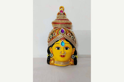 Devi Decorated Face 8 inches, Ammavari Face Online