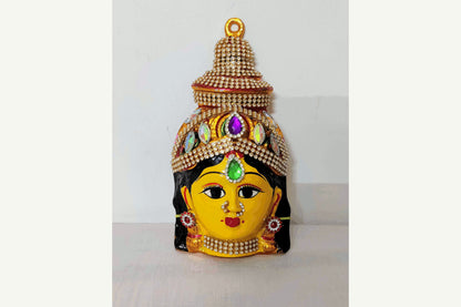 Devi Decorated Face 7 inches