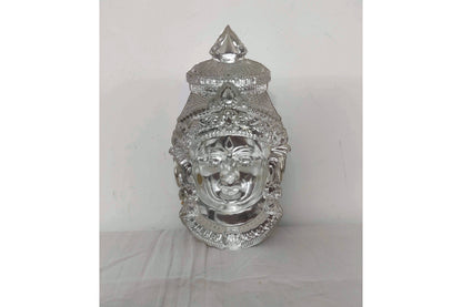 German Silver Devi Decorated Face