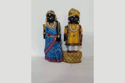 Decorated Wooden Marapachi Doll Pair online