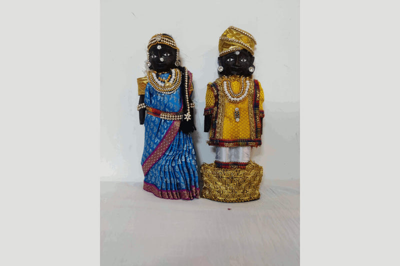 Decorated Wooden Marapachi Doll Pair online