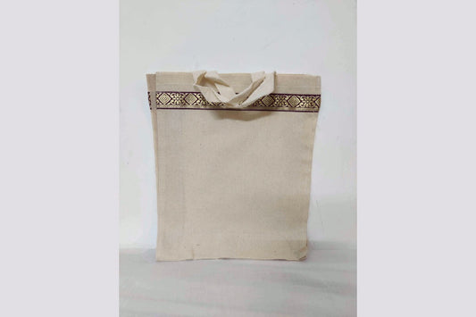 Zari Gada Cotton Bag, Griha Pravesh Return Gifts