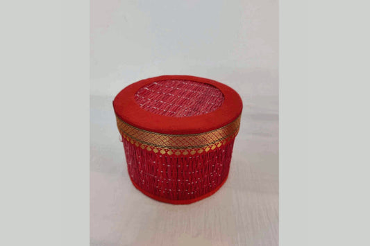 Round Korai Mat Box