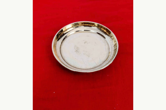 Brass Mini Pooja Plate