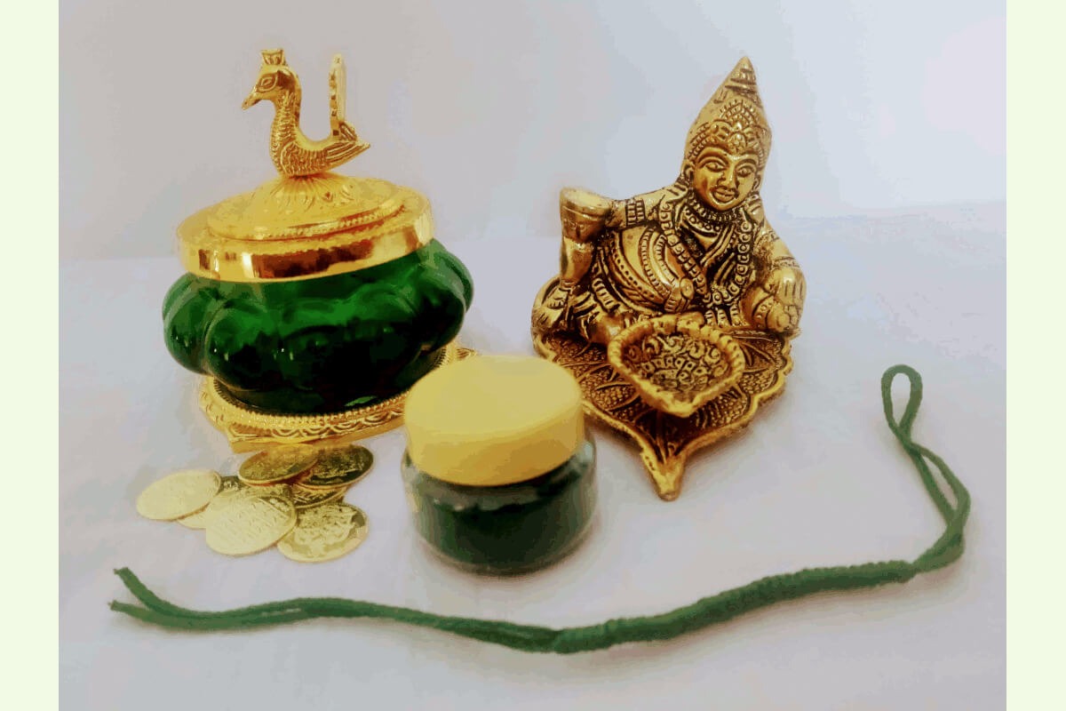 Divya Sakthi Kubera Diya Pot Set, Return gift