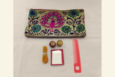 Designer Purse Tambulam Set, Return gift