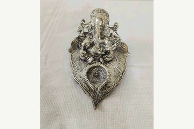 Paan Ganesha Diya Silver, return gifts for marriage