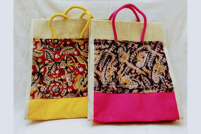 Jute Kalamkari Bag