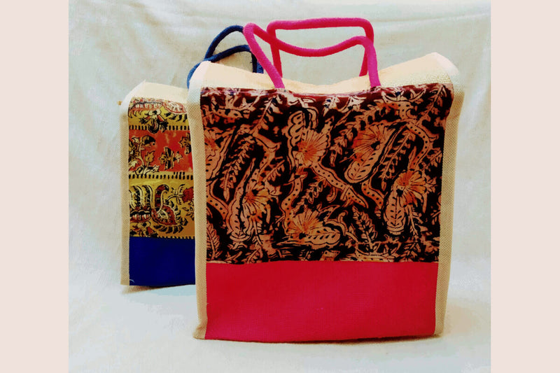 Jute Kalamkari Bag