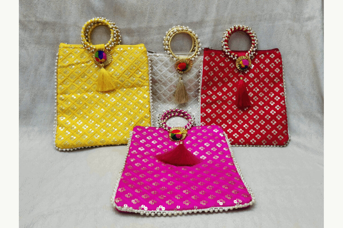 Ethnic Gota Pati Work Bag