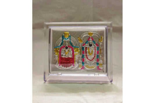 Silver Frame Meena Perumal Thayar