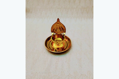 Kamakshi Diya with Plate, Return Gifts for Pooja