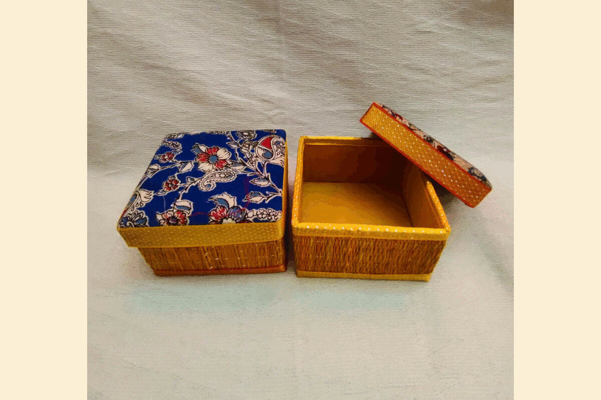 Kalamkari Korai Mat Box