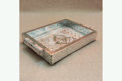 Wooden Silver Tray