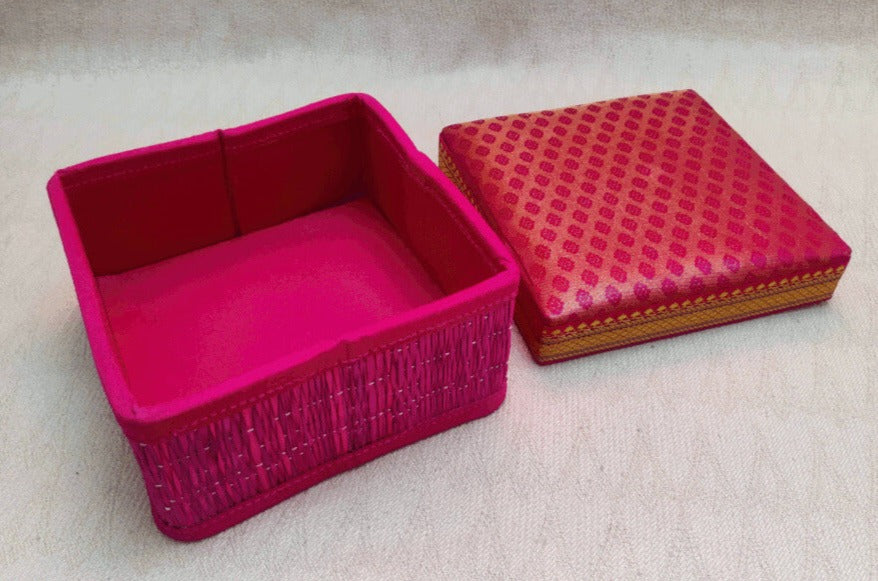 Square Brocade Korai Box