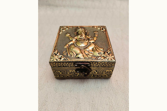 Ganesha Embossed Jewel Box, Return Gift 