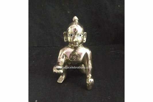 Brass Ladoo Gopal Small, Home Decor Items