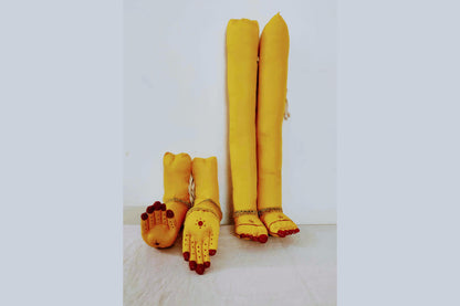 Yellow Devi Hands Legs