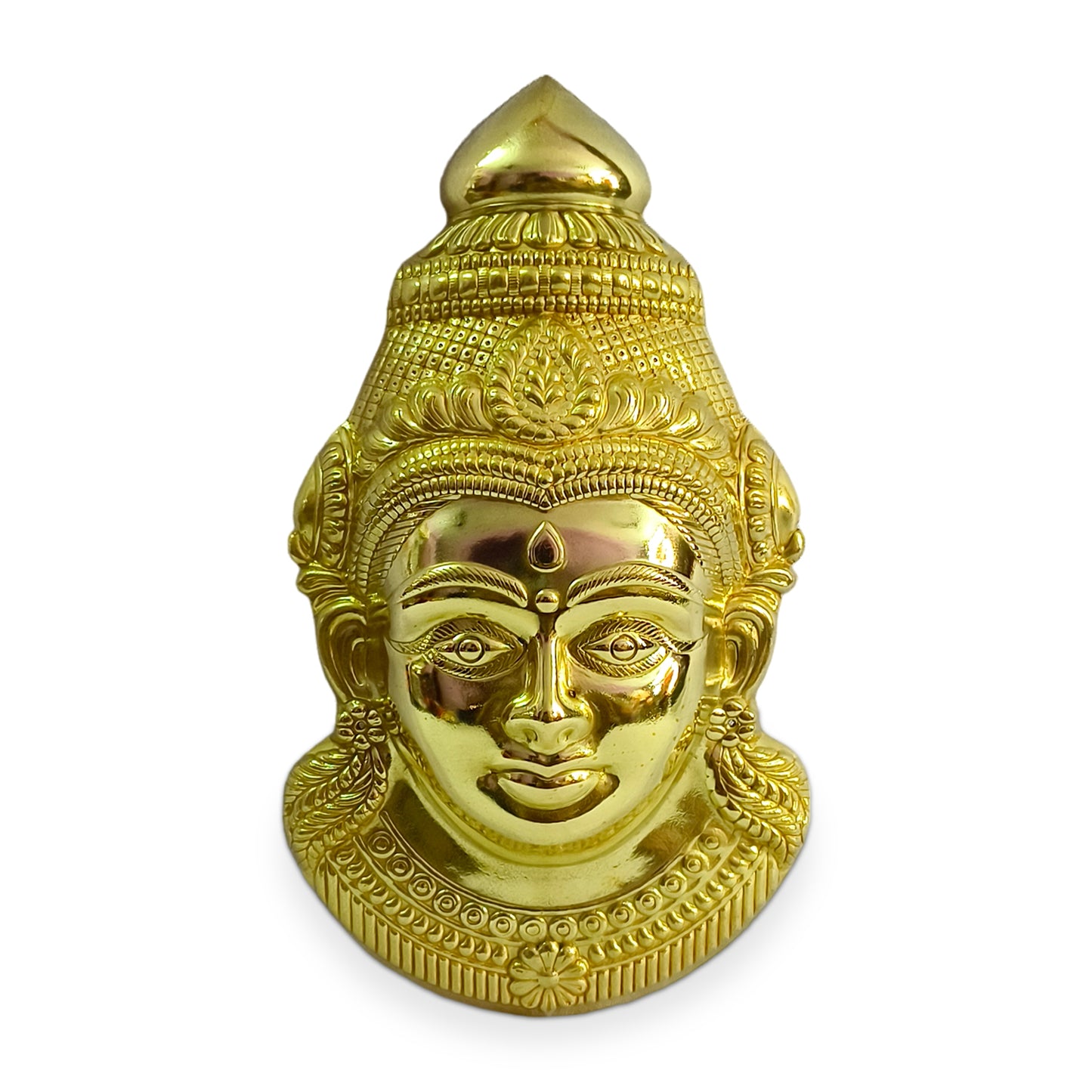 Brass Gowri Face