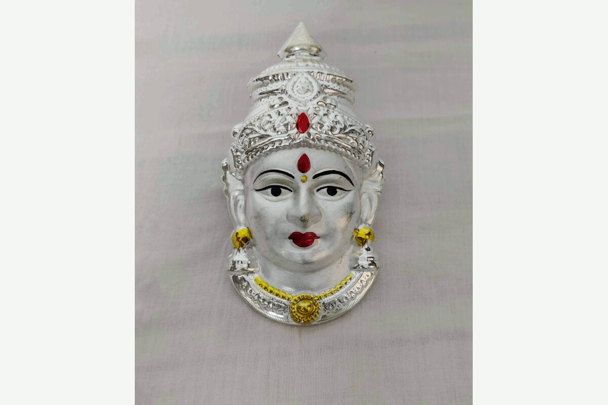 Gowri Devi Face German Silver