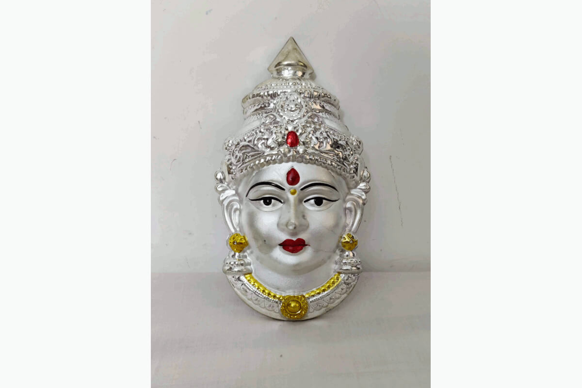 Gowri Devi Face German Silver