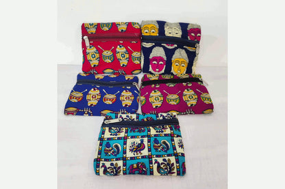 Kalamkari Zip Purse Small