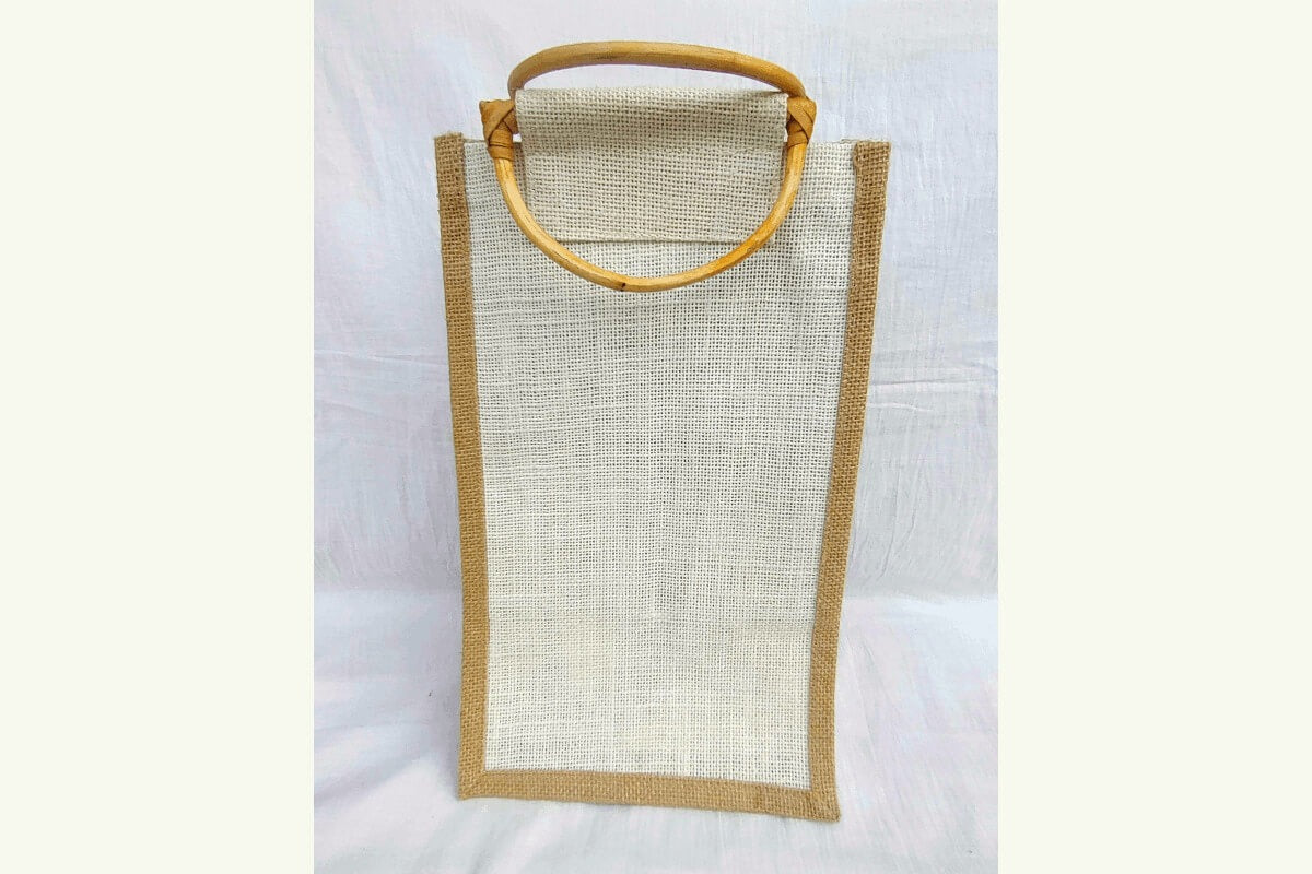 Jute Bag with Partition, Return Gift for House Warming